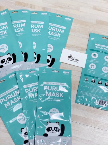 [韓國KF94級] 韓國 Purma KF94 4層立體口罩/ 白色 (1個 獨立包裝)